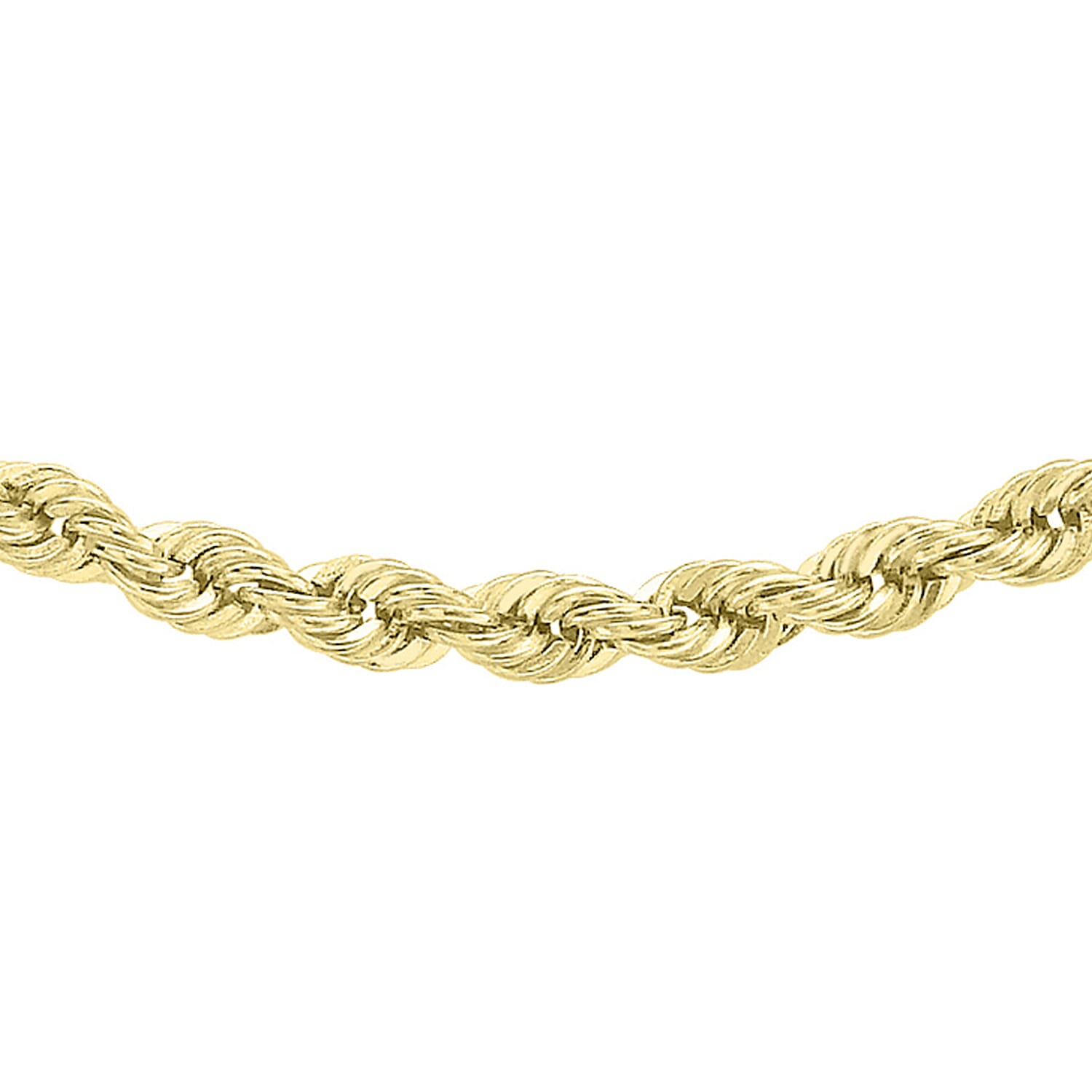 Rope Chain 18 Inch in 9K Yellow Gold 7581732 0