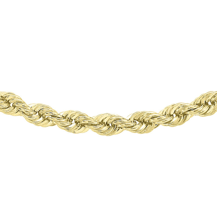 Rope Chain 18 Inch in 9K Yellow Gold 7581732 1