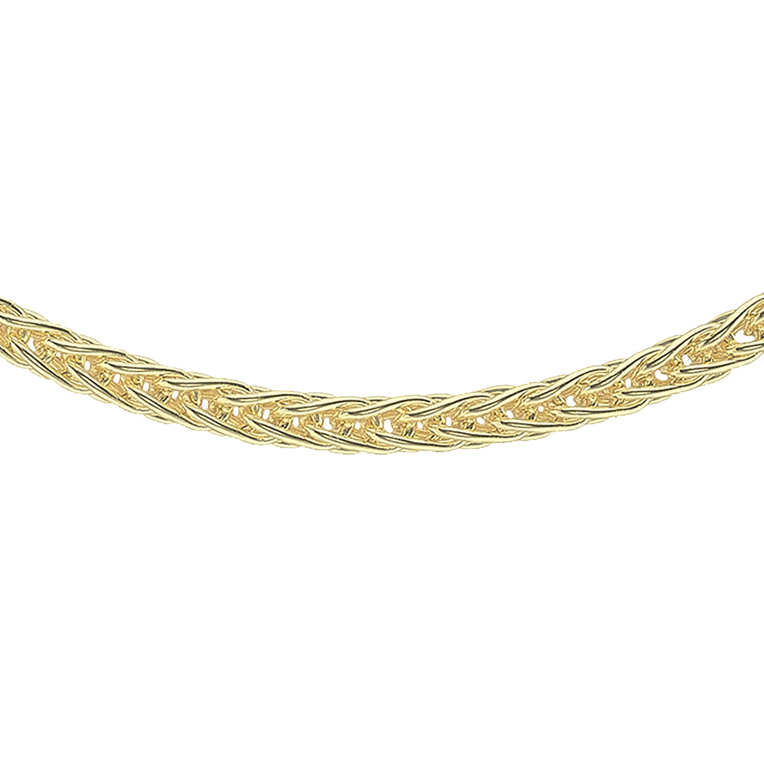3mm Spiga Chain 18 Inch in 9K Yellow Gold 6g 7582365 0