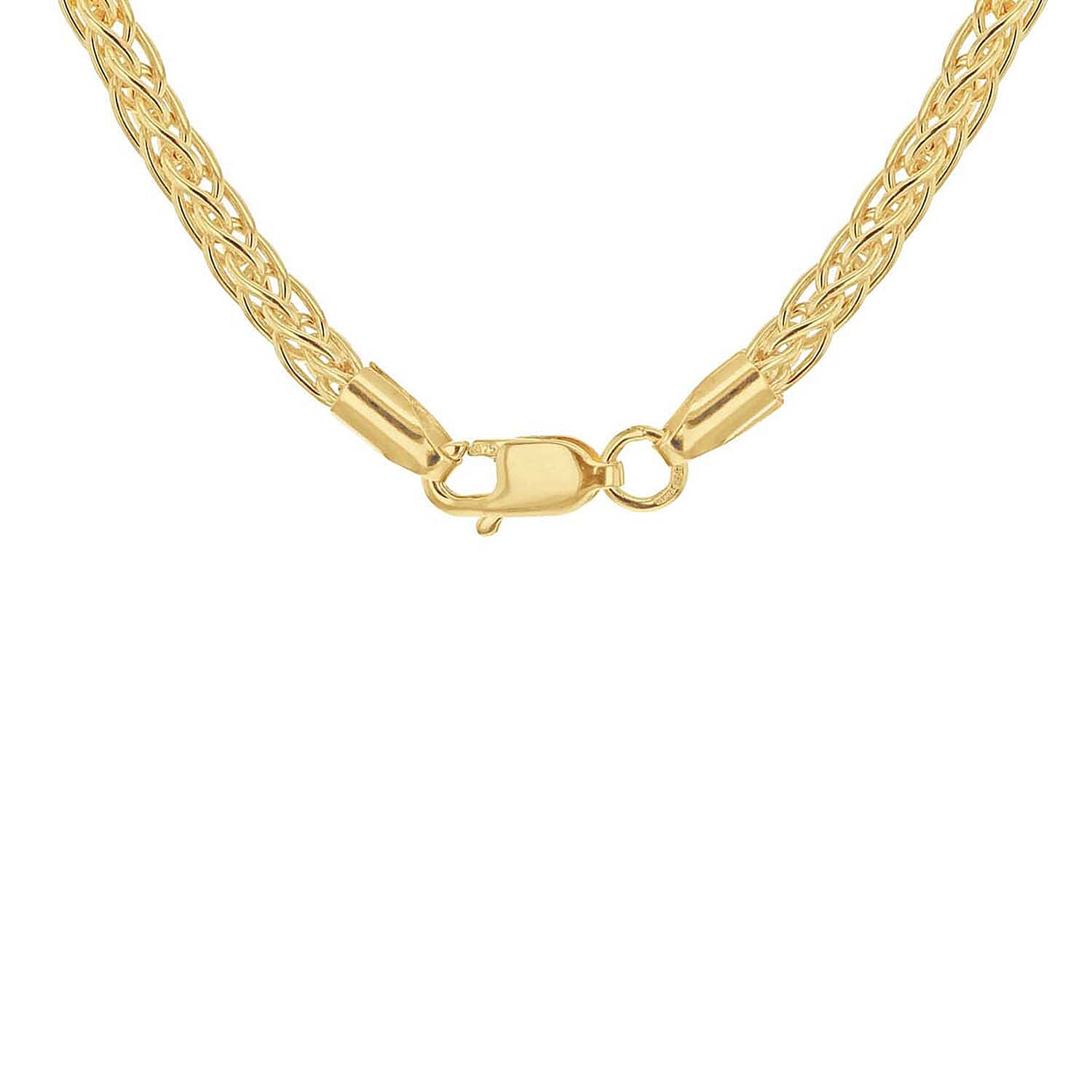 3mm Spiga Chain 18 Inch in 9K Yellow Gold 6g 7582365 2