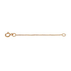 9K Yellow Gold  Chain (Size - 2),  Gold Wt. 0.14 Gms