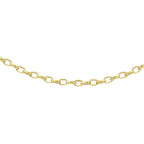 9K Yellow Gold  Chain (Size - 20),  Gold Wt. 1.4 Gms