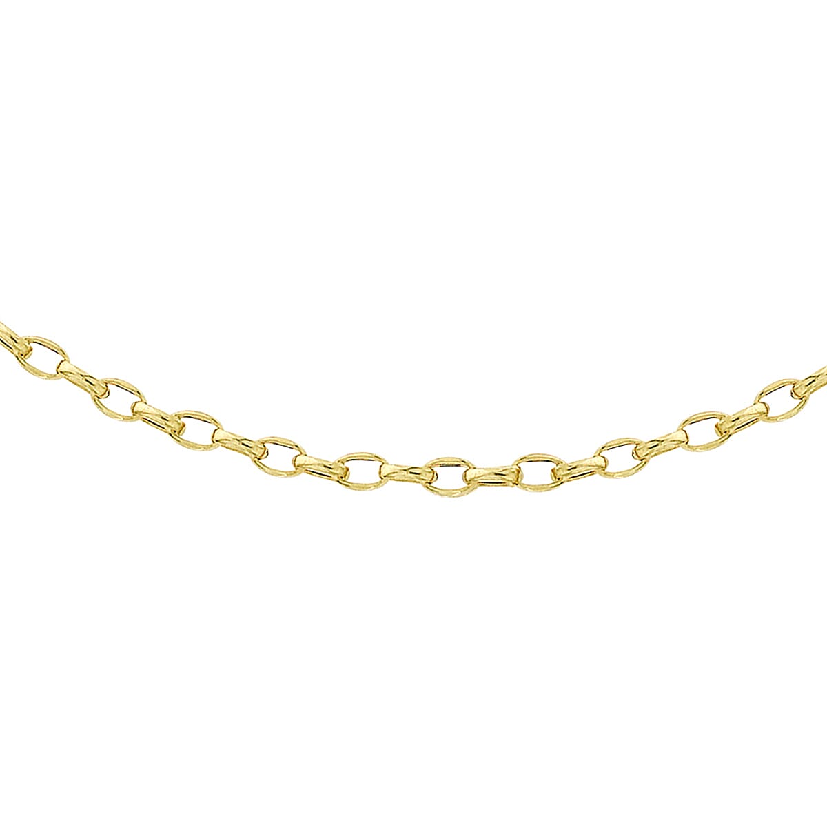 Oval Belcher Chain 20 Inch in 9K Yellow Gold 7578981 0