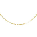 9K Yellow Gold  Chain (Size - 20),  Gold Wt. 1.4 Gms