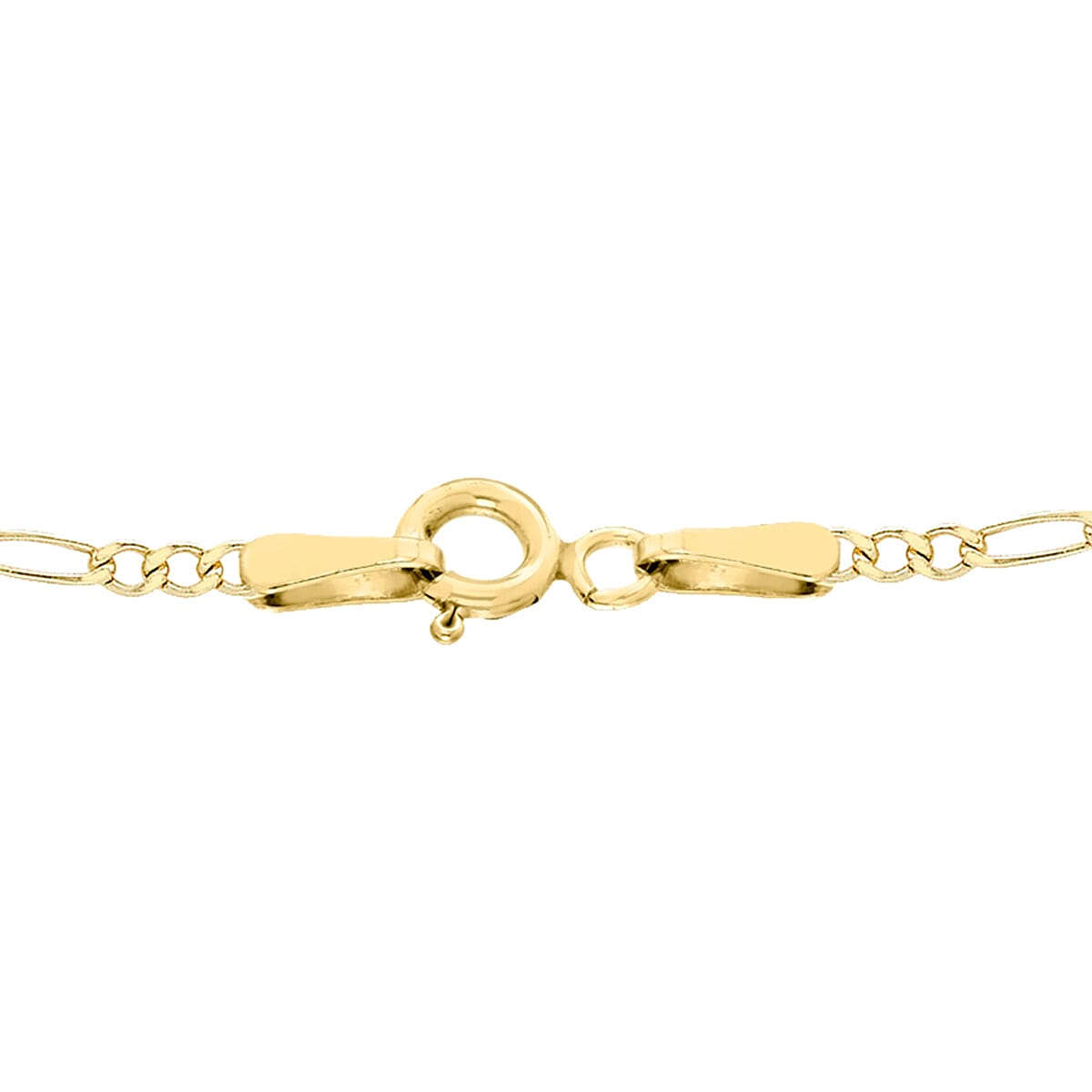 Figaro Chain 20 Inch in 9K Yellow Gold 7579431 3