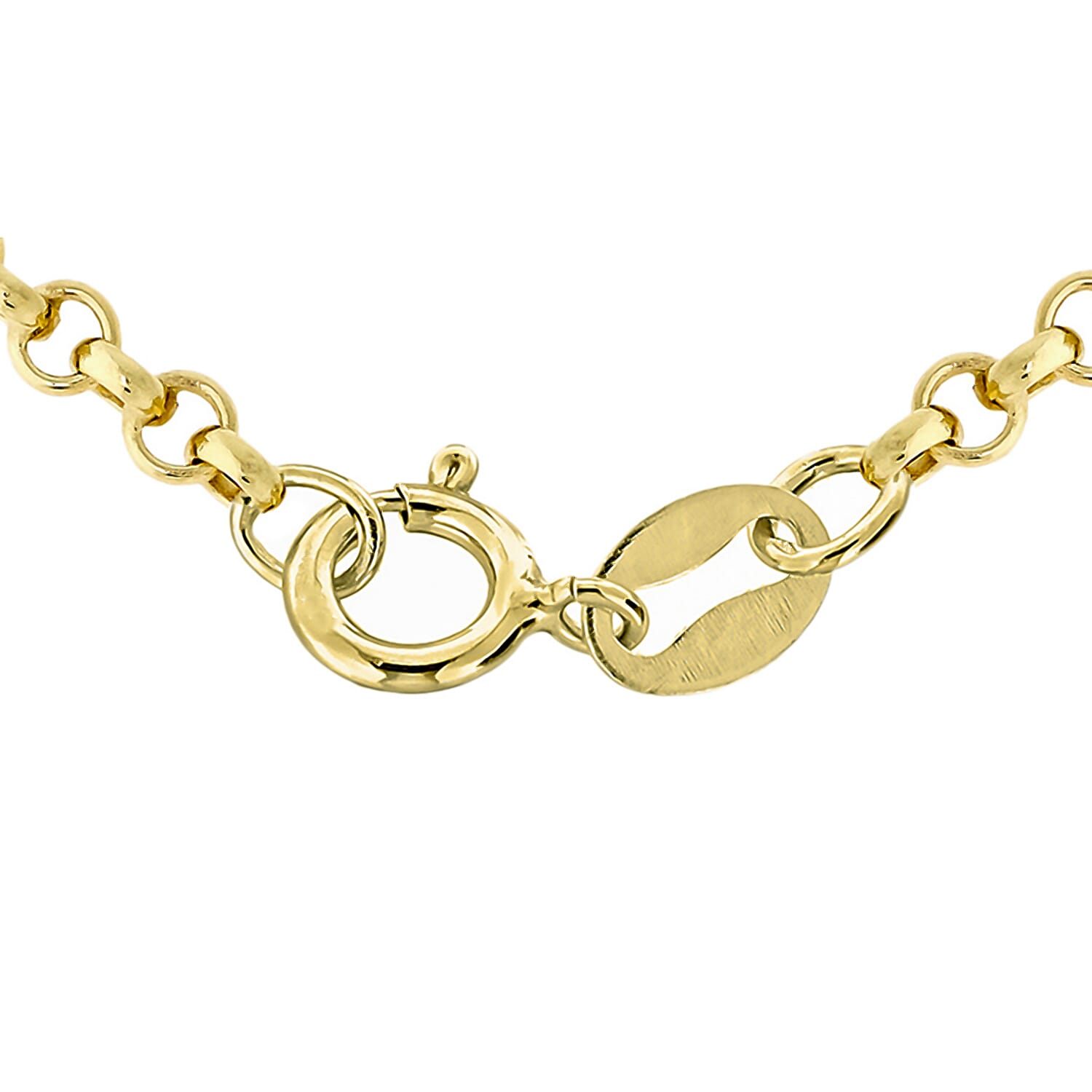Round Belcher Chain 20 Inch in 9K Yellow Gold 7579347 4