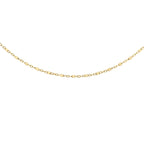 9K Yellow Gold  Chain (Size - 20),  Gold Wt. 1.9 Gms
