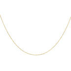 9K Yellow Gold  Chain (Size - 20),  Gold Wt. 1.9 Gms