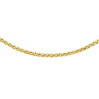 Vicenza Closeout - 9K Yellow Gold Spiga Chain (Size - 20)