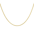 Vicenza Closeout - 9K Yellow Gold Spiga Chain (Size - 20)