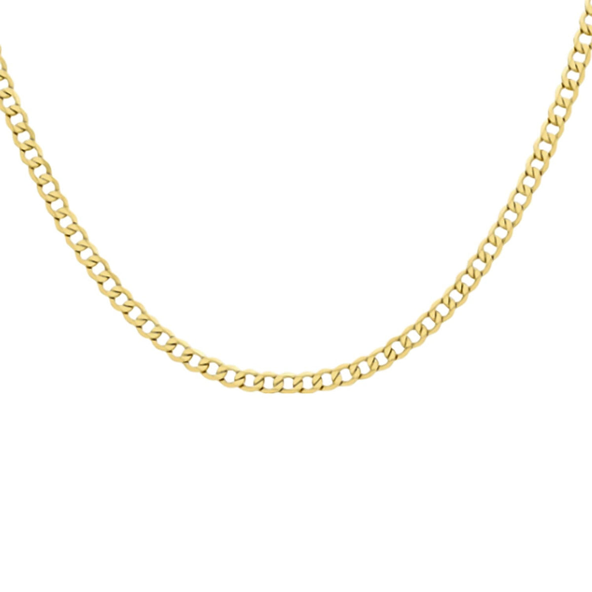 9K Yellow Gold Curb Chain (Size - 20), Gold Wt. 6.60 Gms 7679068 1