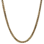 JCK Vegas Deal - 9K Yellow Gold Franco Necklace (Size - 20), Gold Wt. 11.30 Gms.