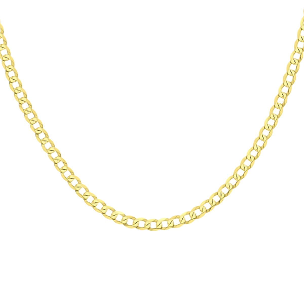 9K Yellow Gold Curb Chain (Size - 20),  Gold Wt. 14.8 Gms 7768281 1