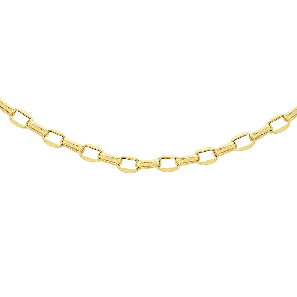 9K Yellow Gold  Chain (Size - 20),  Gold Wt. 2.2 Gms