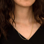 9K Yellow Gold  Chain (Size - 20),  Gold Wt. 2.2 Gms