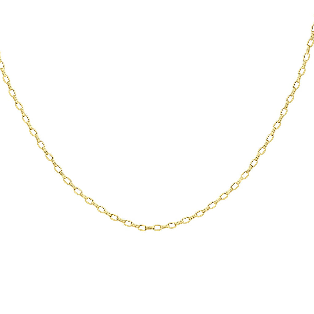 9K Yellow Gold  Chain (Size - 20),  Gold Wt. 2.2 Gms
