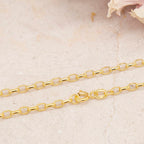 9K Yellow Gold  Chain (Size - 20),  Gold Wt. 2.2 Gms