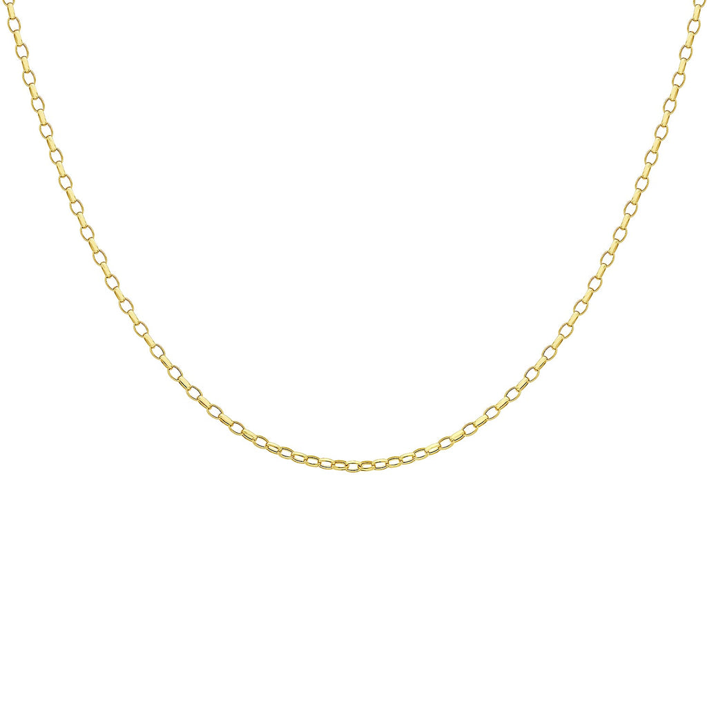 9K Yellow Gold  Chain (Size - 20),  Gold Wt. 2.3 Gms