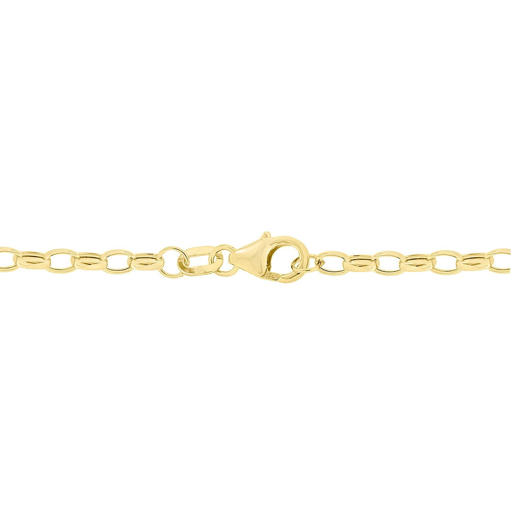9K Yellow Gold  Chain (Size - 20),  Gold Wt. 2.3 Gms