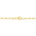 9K Yellow Gold  Chain (Size - 20),  Gold Wt. 2.3 Gms