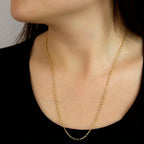 9K Yellow Gold  Chain (Size - 20),  Gold Wt. 3.1 Gms