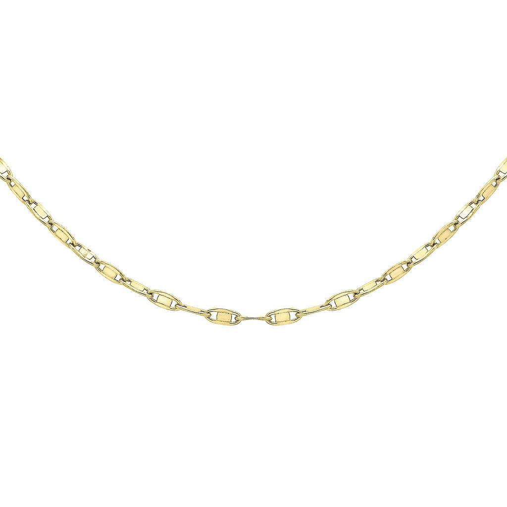 9K Yellow Gold  Chain (Size - 20),  Gold Wt. 3.2 Gms