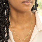9K Yellow Gold  Chain (Size - 20),  Gold Wt. 3.3 Gms