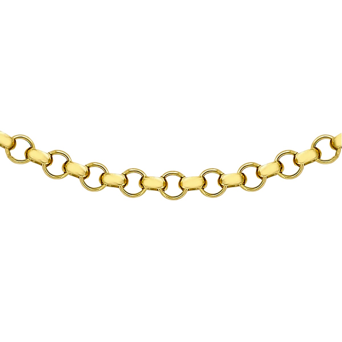 Vicenza Closeout - 9K Yellow Gold Belcher Chain (Size - 20), Gold Wt. 3.6 Gms 7722972 0