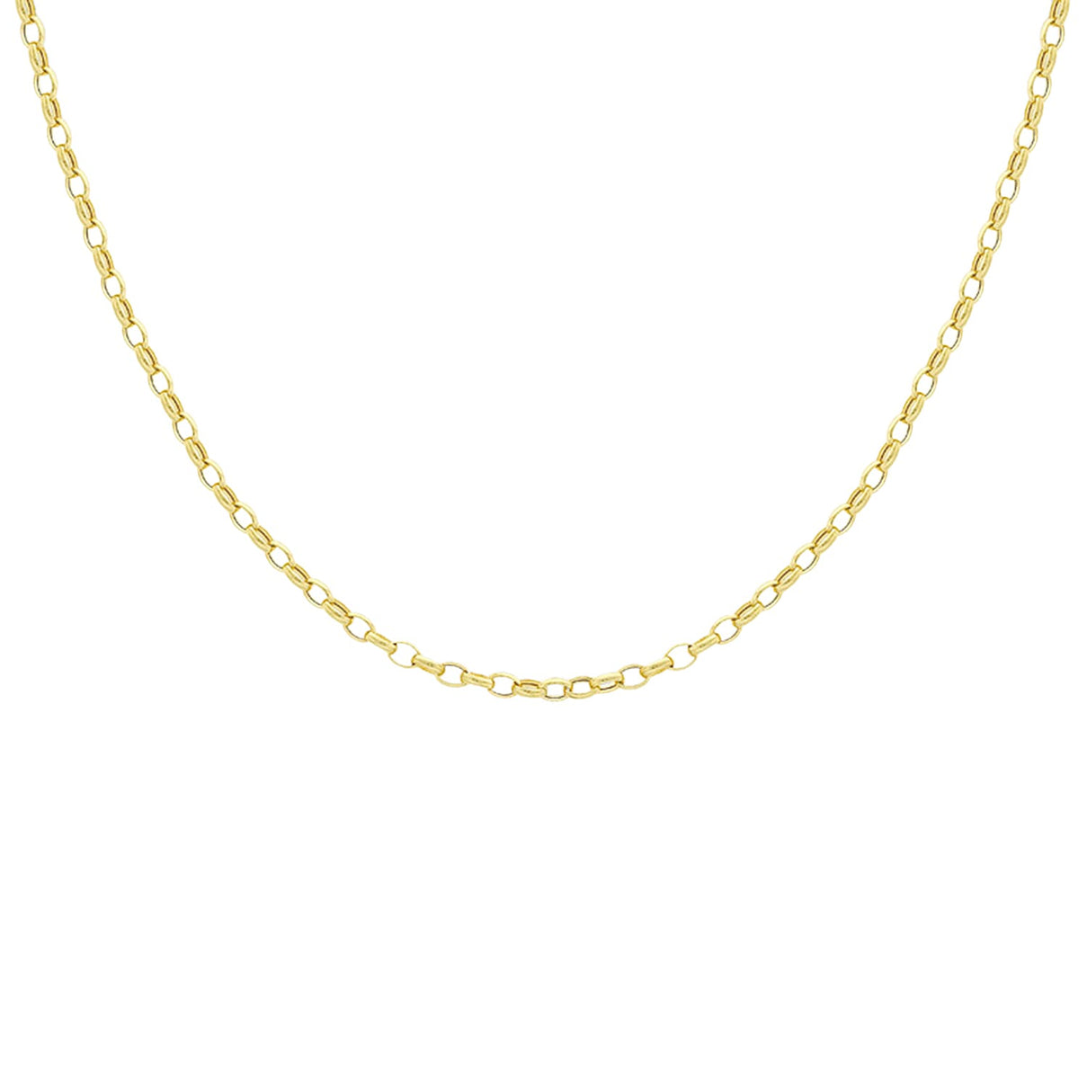 Italian Made-9K Yellow Gold Belcher Necklace (Size - 20), Gold Wt. 4.01 Gms 7763463 1