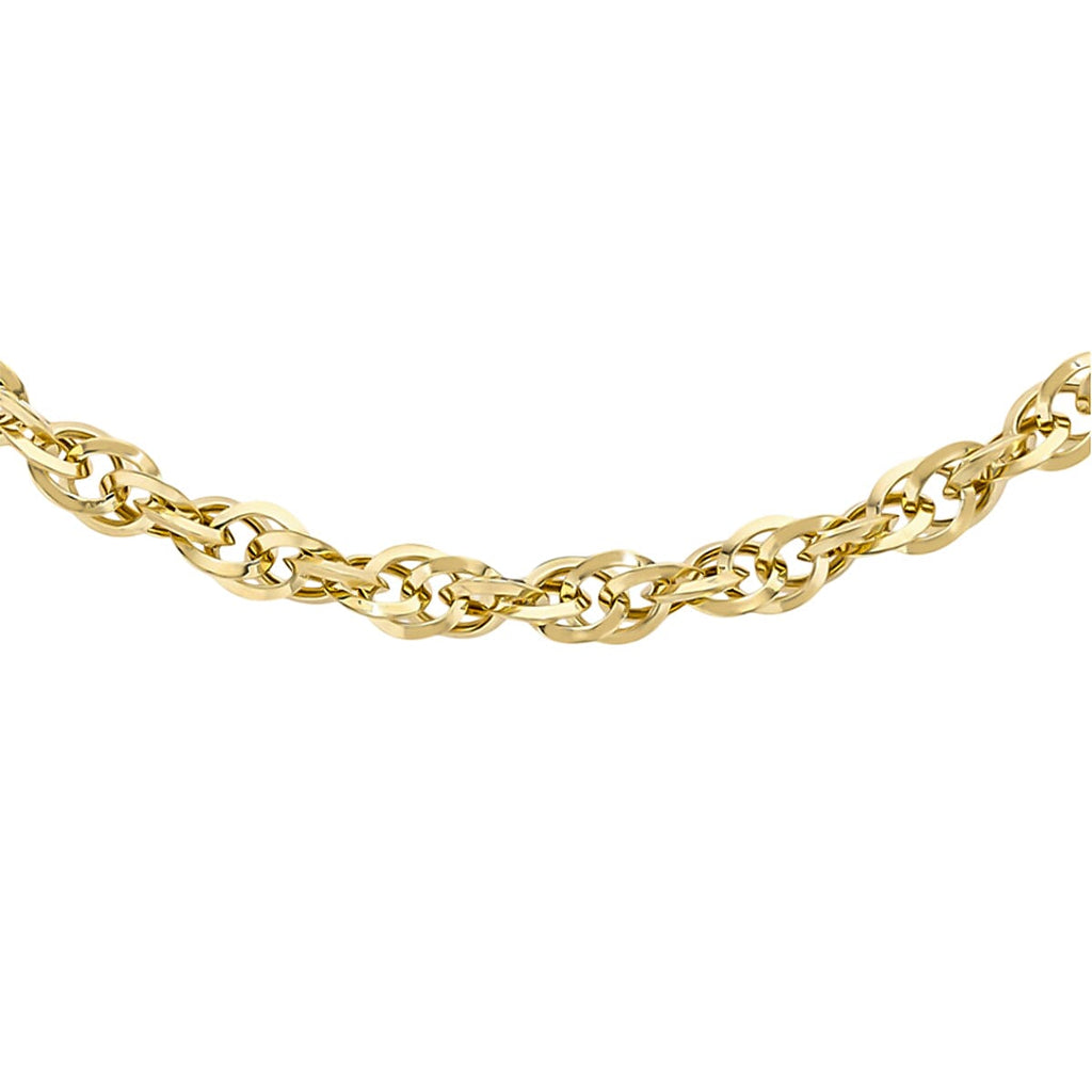 9K Yellow Gold  Chain (Size - 20),  Gold Wt. 4.2 Gms
