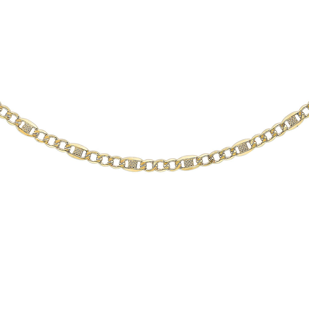 9K Yellow Gold  Chain (Size - 20),  Gold Wt. 4 Gms