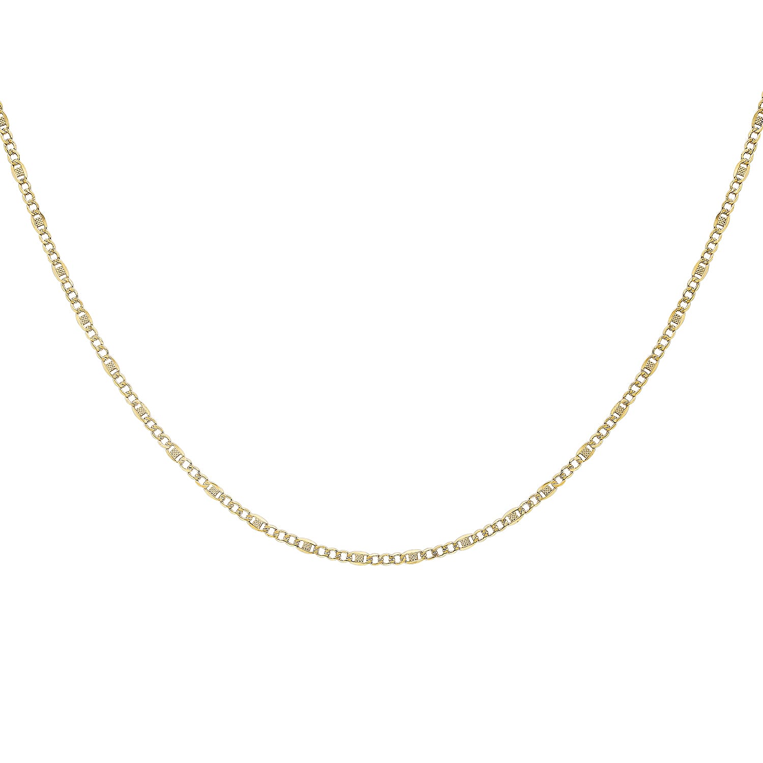 3.6mm Rambo Curb Chain 20 Inch in 9K Yellow Gold 7578180 3