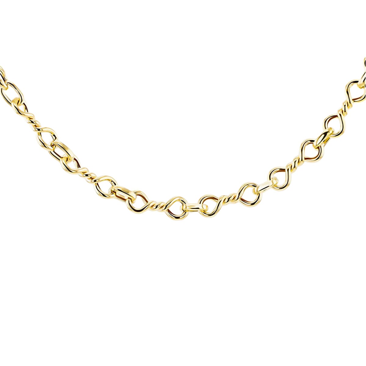 9K Yellow Gold 5 MM Belcher Chain With Lobster Clasp 20 Inch Polished 7752387 0