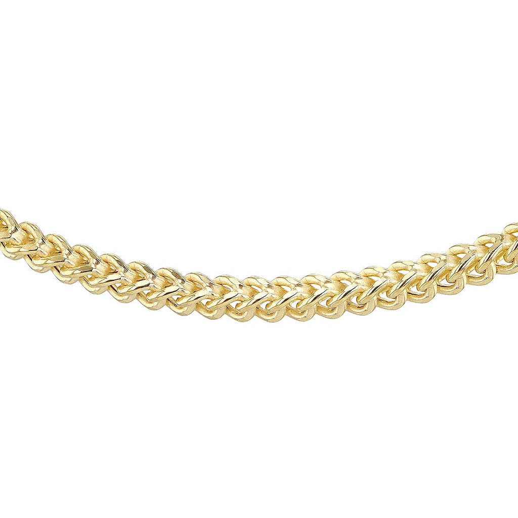 9K Yellow Gold  Chain (Size - 20),  Gold Wt. 6.4 Gms