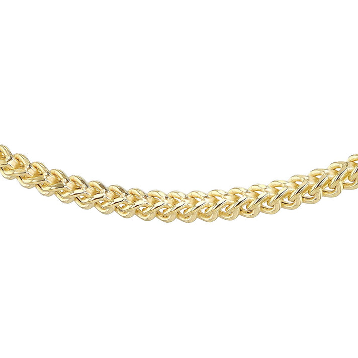 9K Yellow Gold 2mm Franco Link Chain 20 Inch 7337111 1