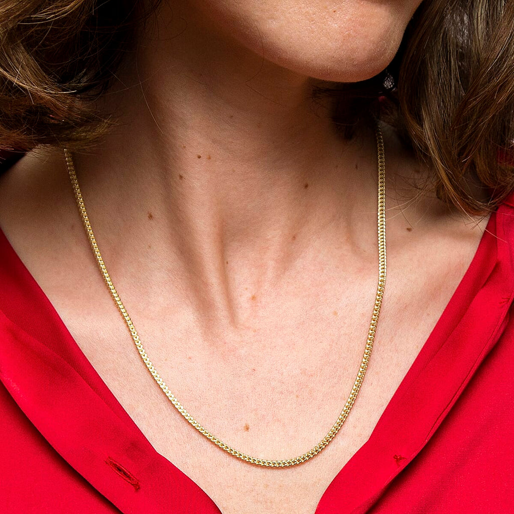 9K Yellow Gold  Chain (Size - 20),  Gold Wt. 6.4 Gms