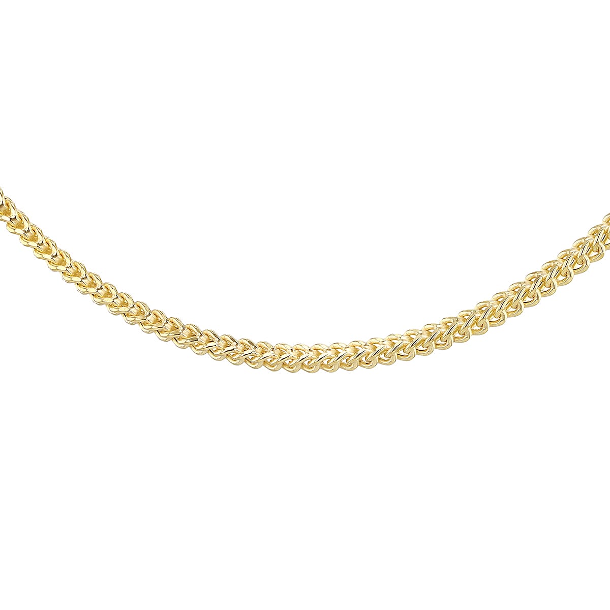 9K Yellow Gold 2mm Franco Link Chain 20 Inch 7337111 2