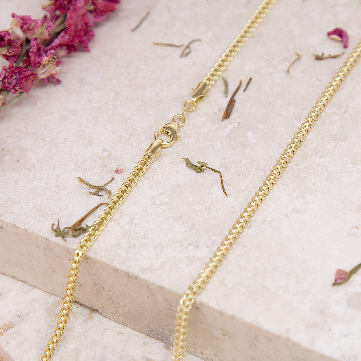 9K Yellow Gold 2mm Franco Link Chain 20 Inch 7337111 4
