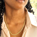 9K Yellow Gold  Chain (Size - 20),  Gold Wt. 6.4 Gms