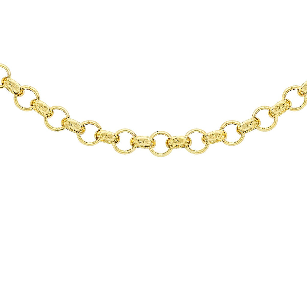 9K Yellow Gold  Chain (Size - 20),  Gold Wt. 6.9 Gms