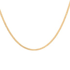 Vicenza Closeout - 9K Yellow Gold Herringbone Chain (Size - 20), Gold Wt. 7.50 Gms