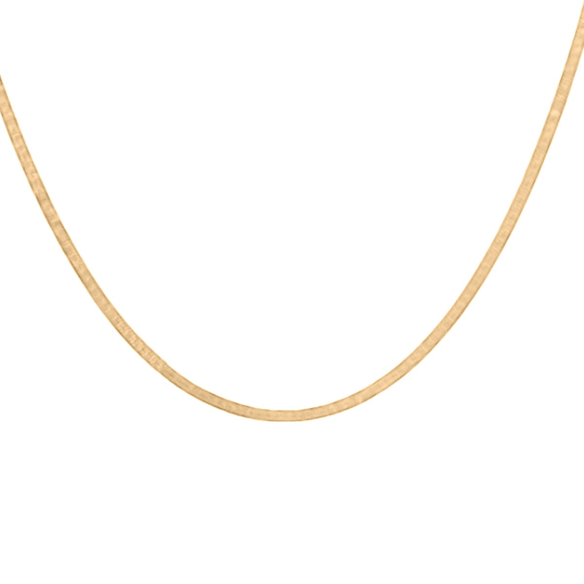 Vicenza Closeout - 9K Yellow Gold Herringbone Chain (Size - 20), Gold Wt. 7.50 Gms 7725371 1