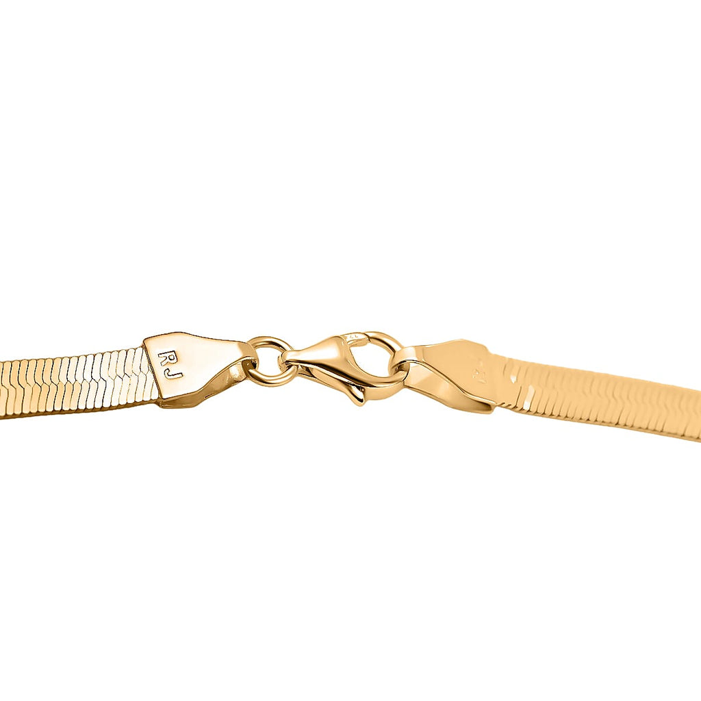 Vicenza Closeout - 9K Yellow Gold Herringbone Chain (Size - 20), Gold Wt. 7.50 Gms