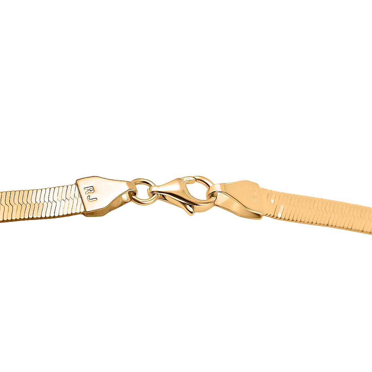 Vicenza Closeout - 9K Yellow Gold Herringbone Chain (Size - 20), Gold Wt. 7.50 Gms 7725371 3
