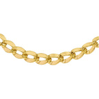 9K Yellow Gold Flat Curb Chain (Size - 20), Gold Wt. 8.6 Gms