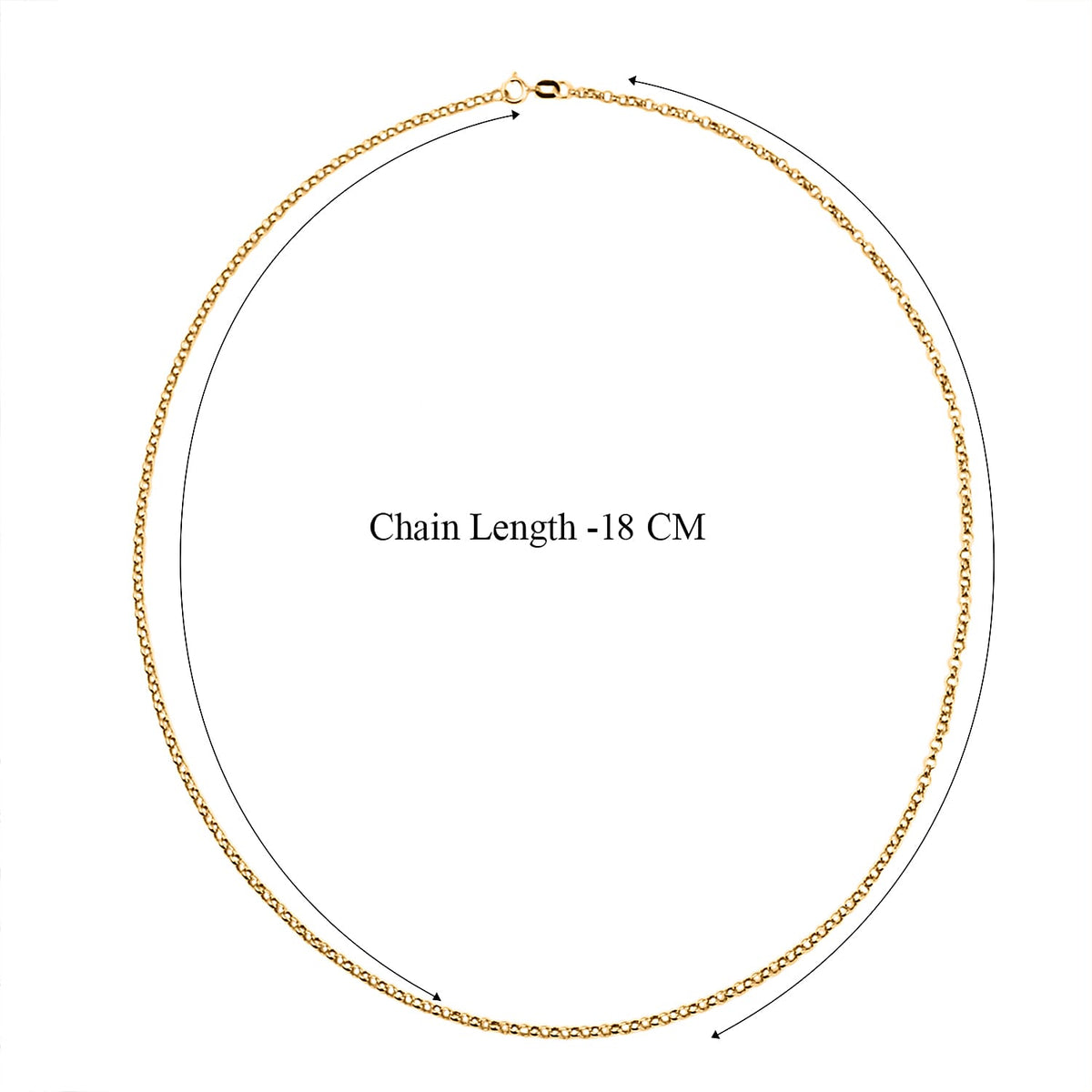 Hatton Garden Closeout - 9K Yellow Gold 2MM Hollow Oval Diamond Cut Belcher Necklace with Spring Ring Clasp  20 Inch 7763404 4