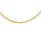 9K Yellow Gold  Chain (Size - 22),  Gold Wt. 1.1 Gms