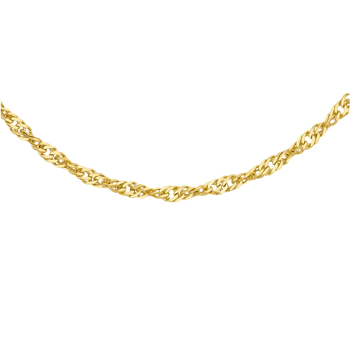 9K Yellow Gold  Chain (Size - 22),  Gold Wt. 1.1 Gms 7768293 0