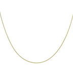 9K Yellow Gold  Chain (Size - 22),  Gold Wt. 1.4 Gms