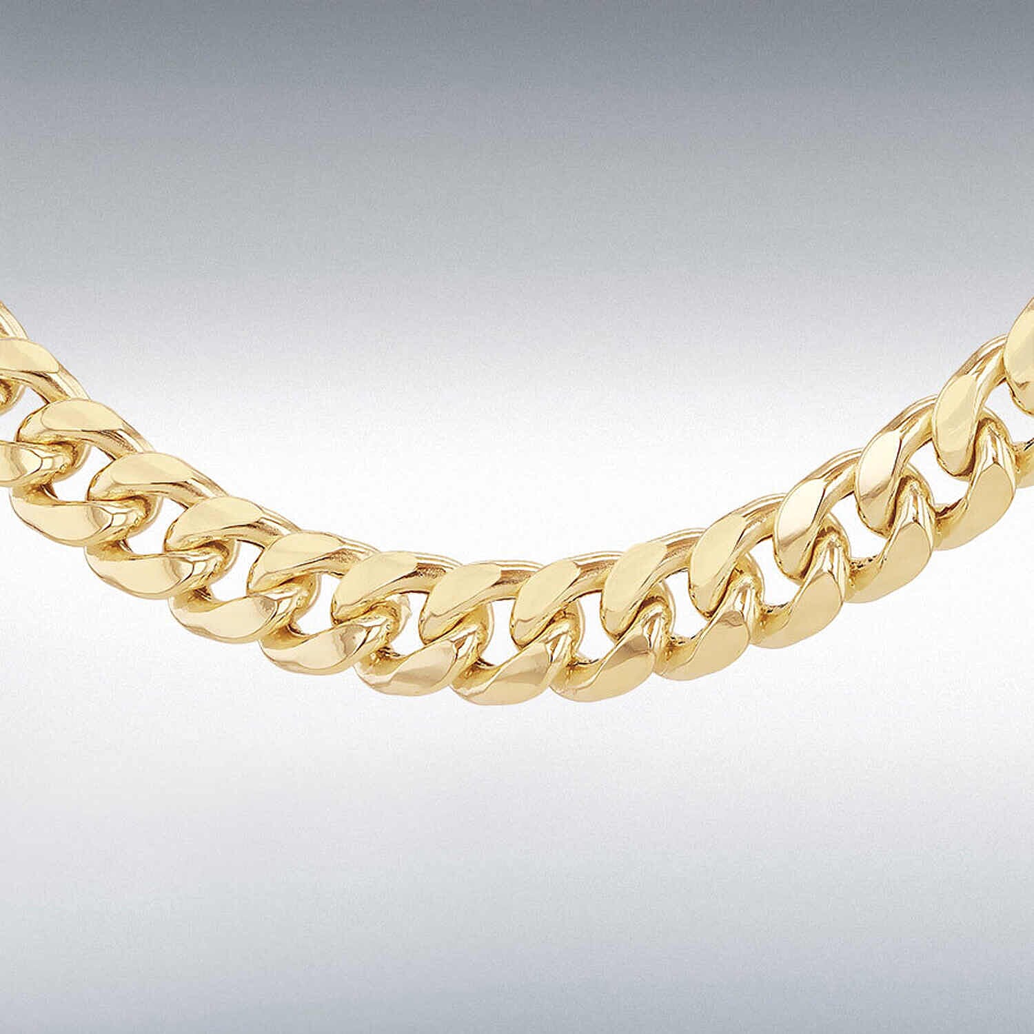 9K Yellow Gold Curb Chain (Size - 22), Gold Wt. 18.9 Gms 7854366 0